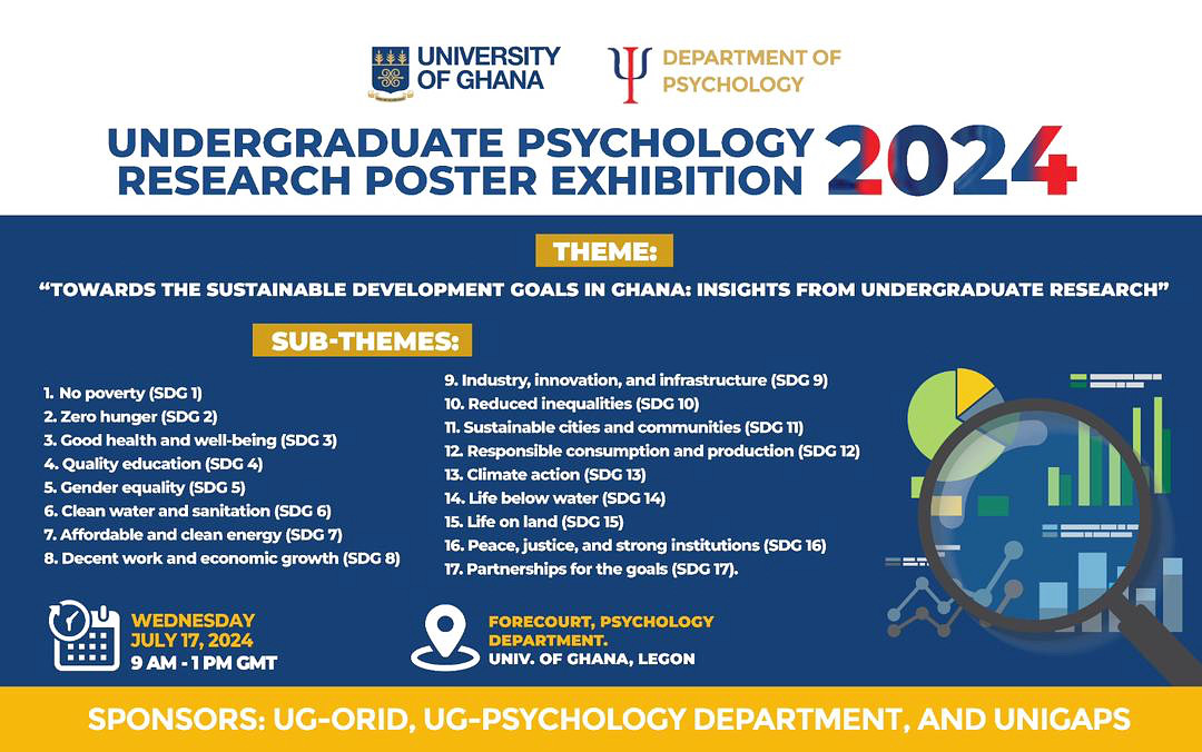 University of Ghana Undergraduate Psychology Research Exhibition 2024